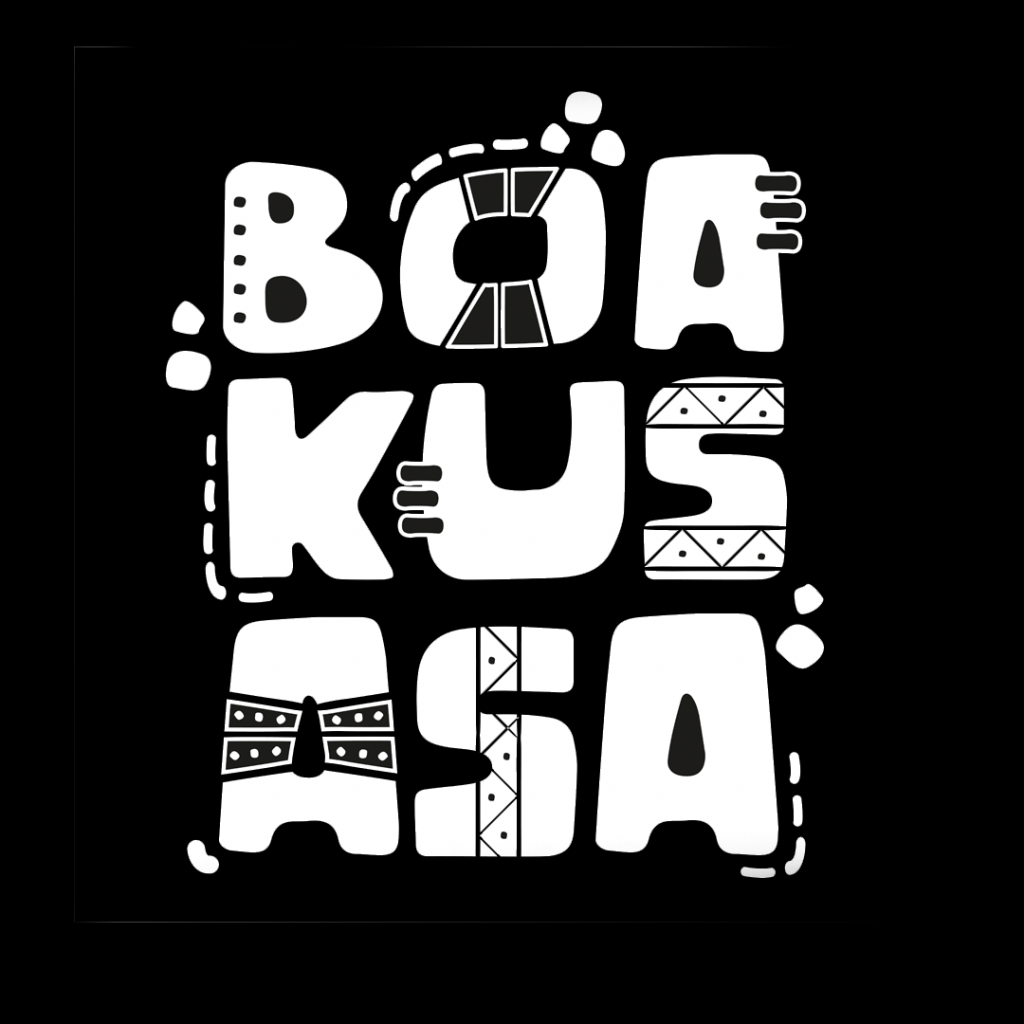 Boa Kusasa Fancy Logo White
